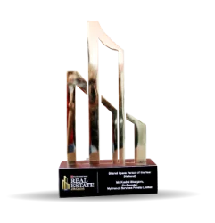 Shared Space Person of the Year trophy award